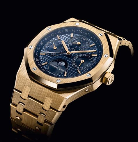 audemars piguet royal oak yellow gold perpetual calendar|royal oak perpetual calendar openworked.